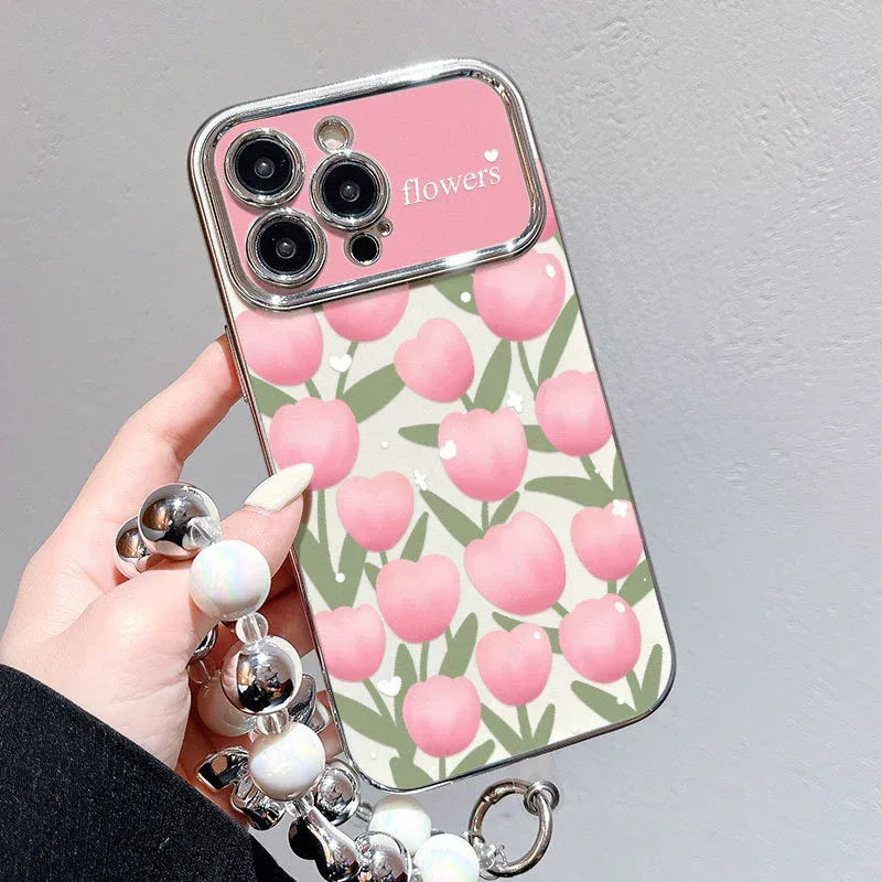 Electroplated Flower iPhone Case Protector - Viexta