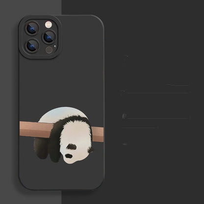 Panda Cute Cartoon iPhone Case