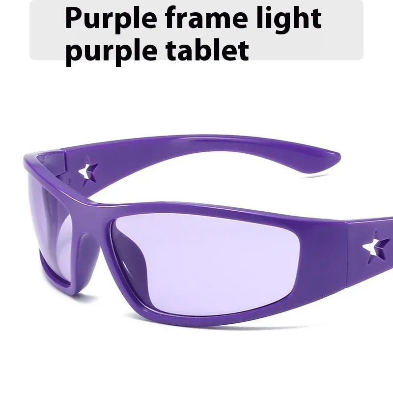 Trendy Wear Personalized Five-pointed Sunglasses - Viexta