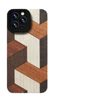 Patchwork-patterned iPhone Case - Viexta