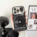 CD Record Large Window iPhone Case - Viexta