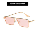 Women's Fashion Metal Frame Sunglasses - Viexta