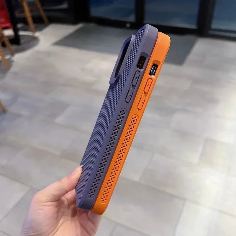 Honeycomb Mesh Magnetic iPhone Case - Viexta