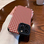 Encased Soft Plaid iPhone Cases - Viexta