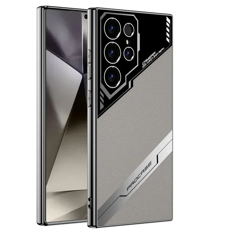 Electroplated Esports Leather Samsung Protective Case - Viexta