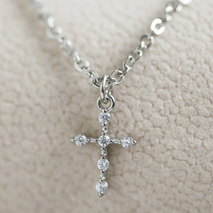 Cross Diamond Necklace