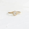 925 Sterling Silver Round Zircon Crystal Rings - Viexta