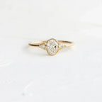 925 Sterling Silver Round Zircon Crystal Rings - Viexta