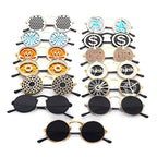 Men's Casual Retro Metal Punk Steam Flip Sunglasses - Viexta