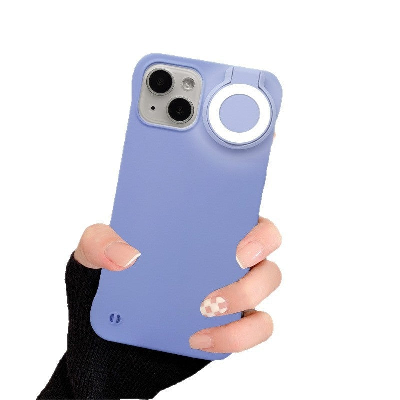 Fill-light iPhone Case with Selfie Beauty LED Halo