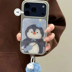 Little Fish Shoulder Bag Penguin iPhone Case