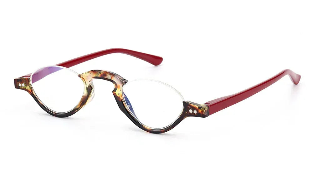 anti-blue-light-half-frame-glasses - Viexta