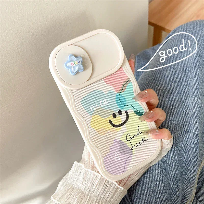 Graffiti Color Sliding Window iPhone Case - Viexta