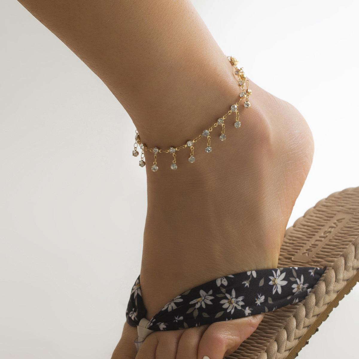 Graceful Zirconic Neckpiece/Anklet