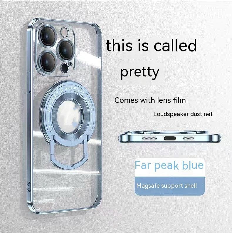 U-shaped Magnetic Plating iPhone Cover - Viexta