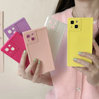Simple Solid Square iPhone Case - Viexta