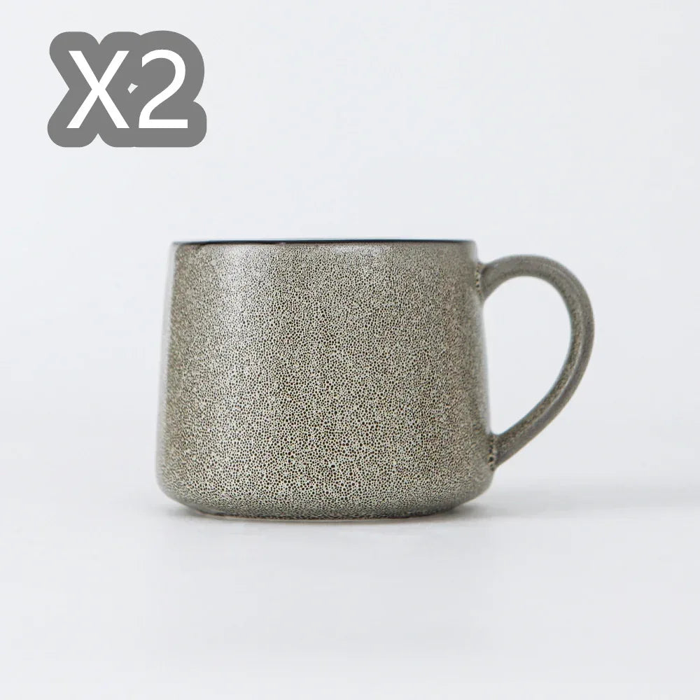 300ML Glazed Ceramic Mugs - Viexta