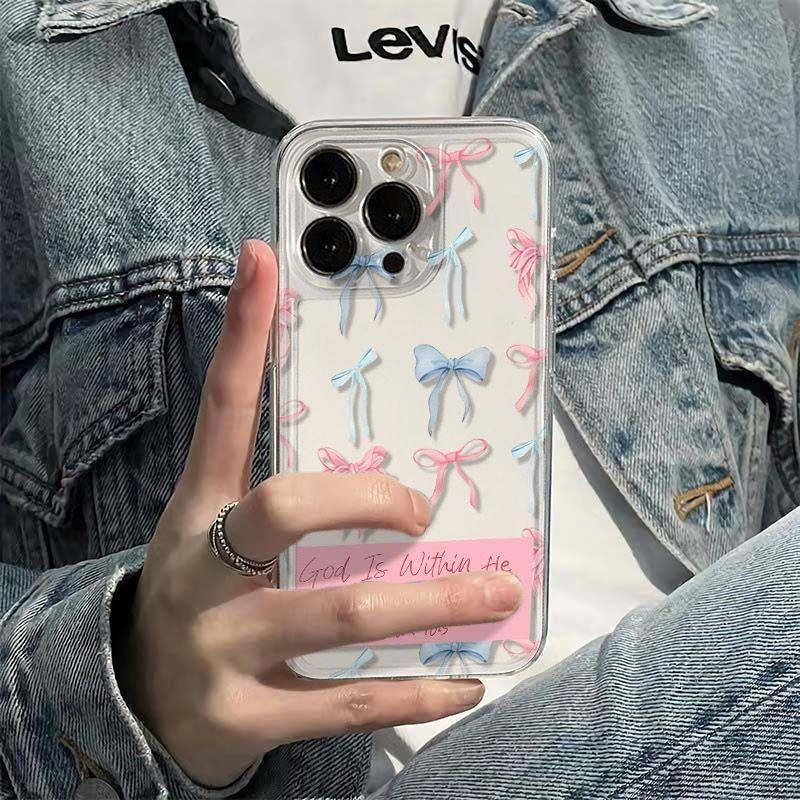 Bow-shaped English iPhone Cases - Viexta