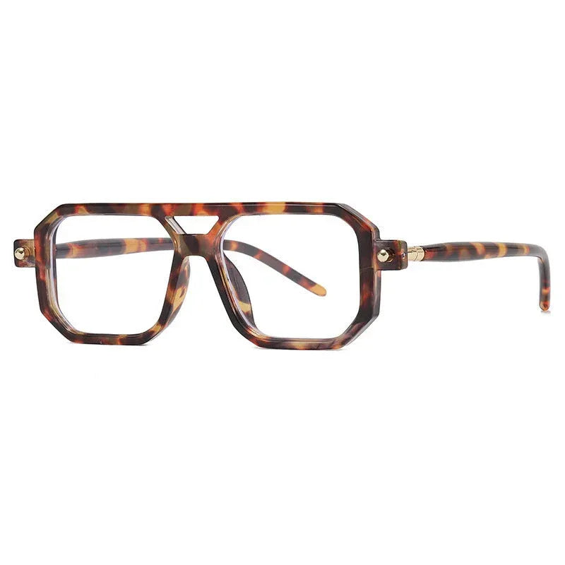 womens-thick-frame-square-frame-glasses - Viexta