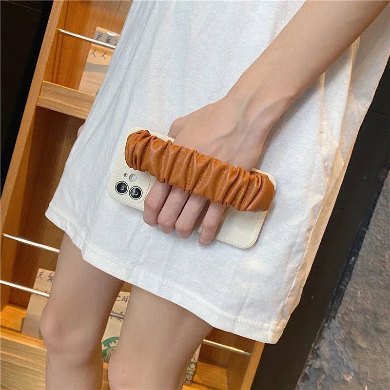 Leather Wristband All-inclusive iPhone Case - Viexta