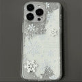 winter-snowflake-quicksand-iphone-case - Viexta
