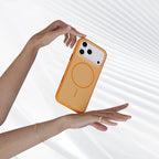 Magnetic Matte Silicone iPhone Case