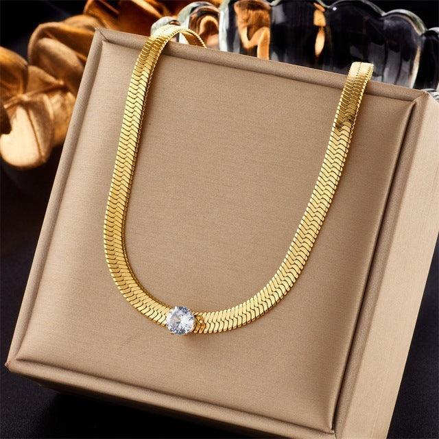 316L Stainless Steel Beaded Necklace - Viexta