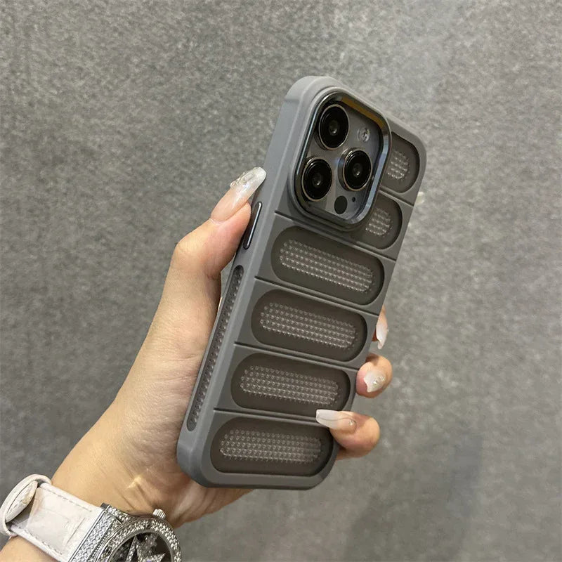 Honeycomb Heat Dissipation iPhone Case - Viexta