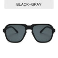 Vintage With Large Rims Sunglasses Men And Women - Viexta