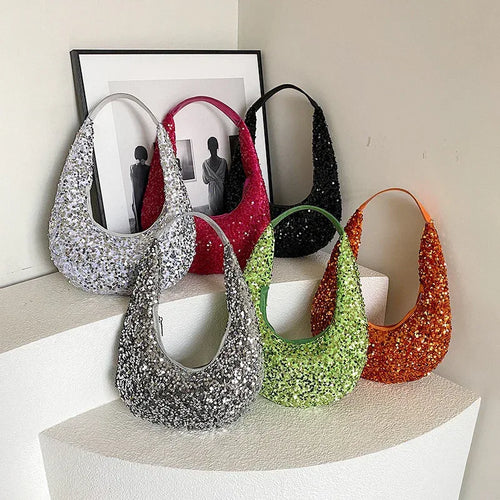 All-match Sequins Handbag - Viexta