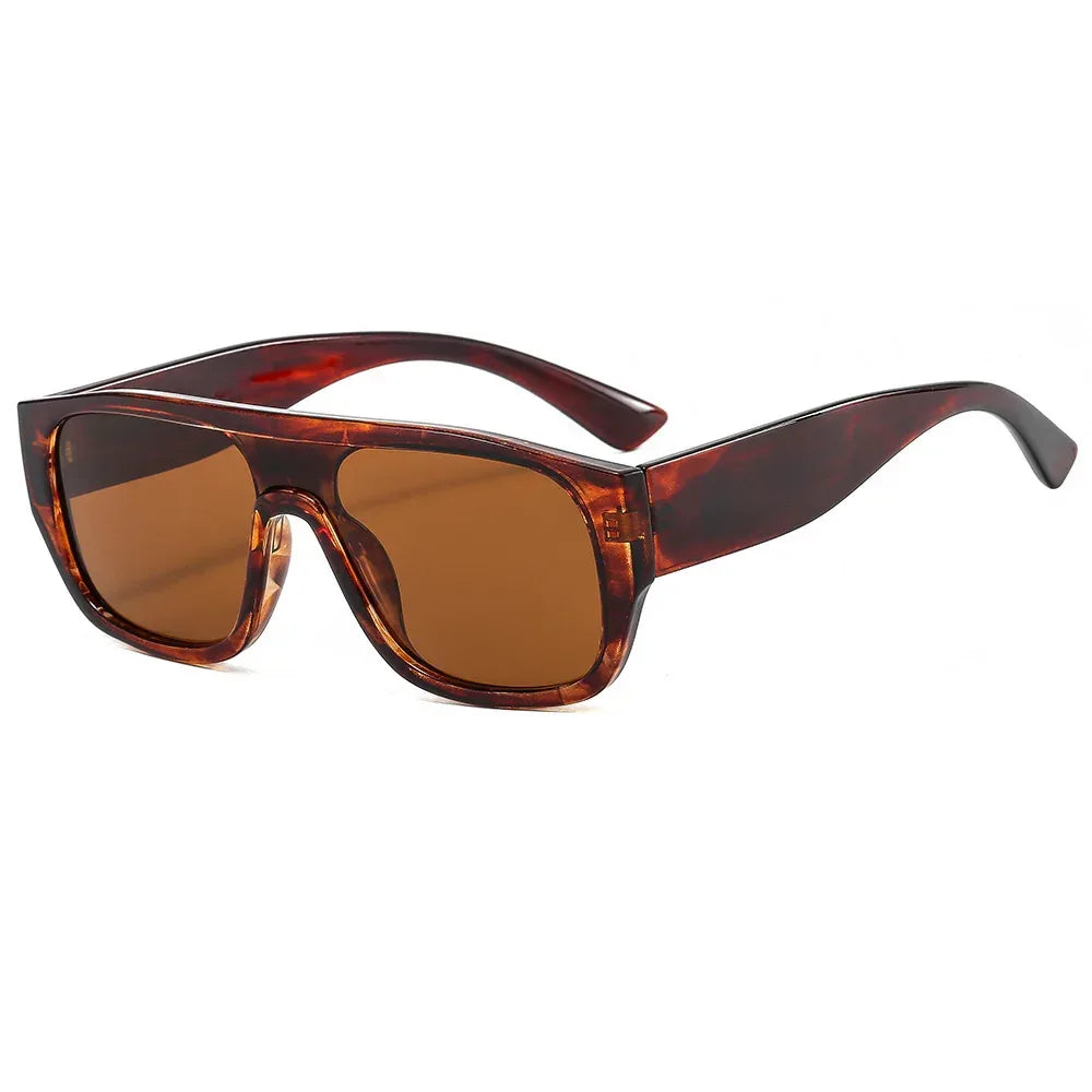 Large Frame Square Sunglasses - Viexta