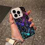 Colorful Silver Cool Graffiti Plastic iPhone case