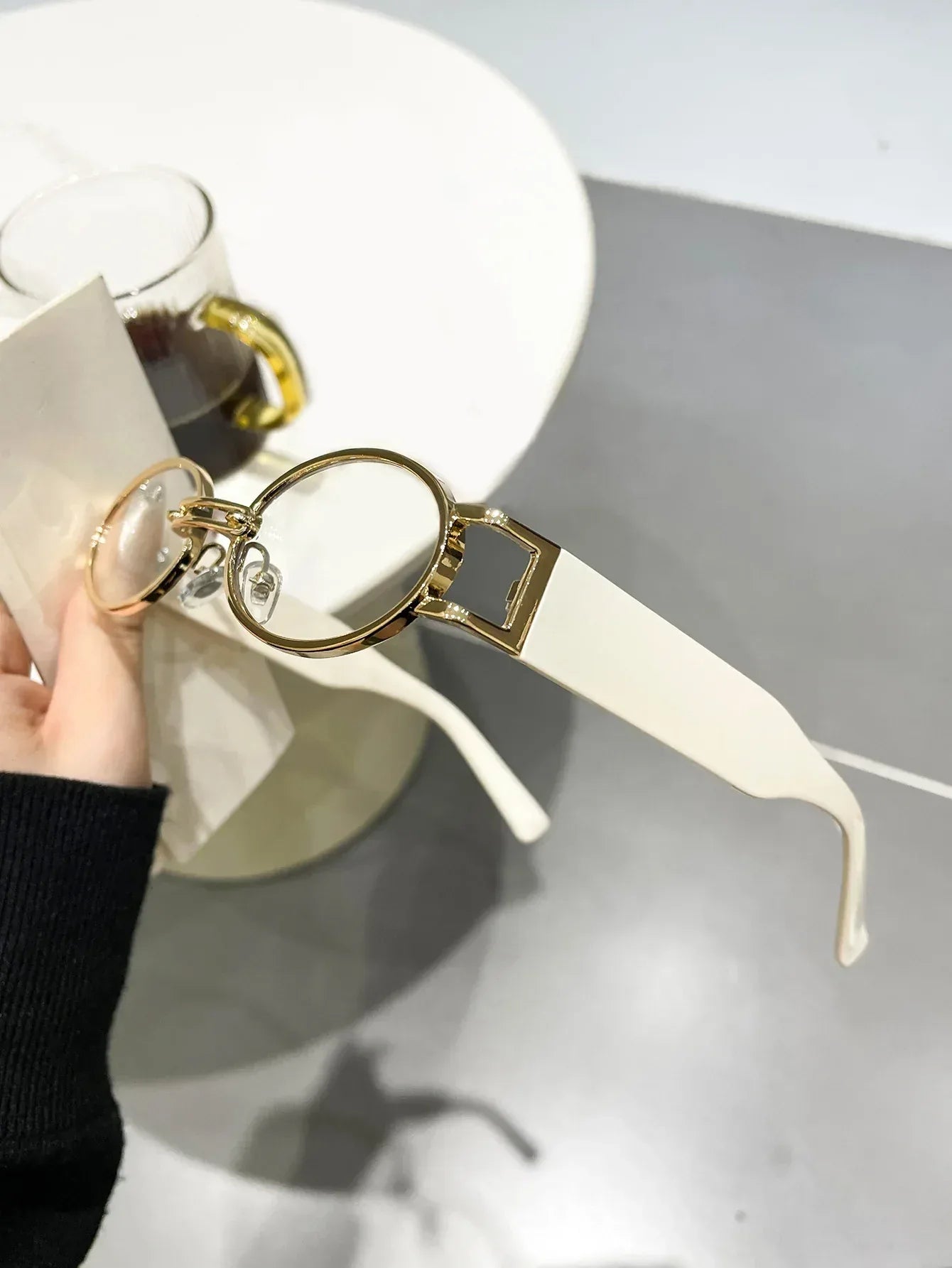 Retro Small Frame Sunglasses For Women - Viexta