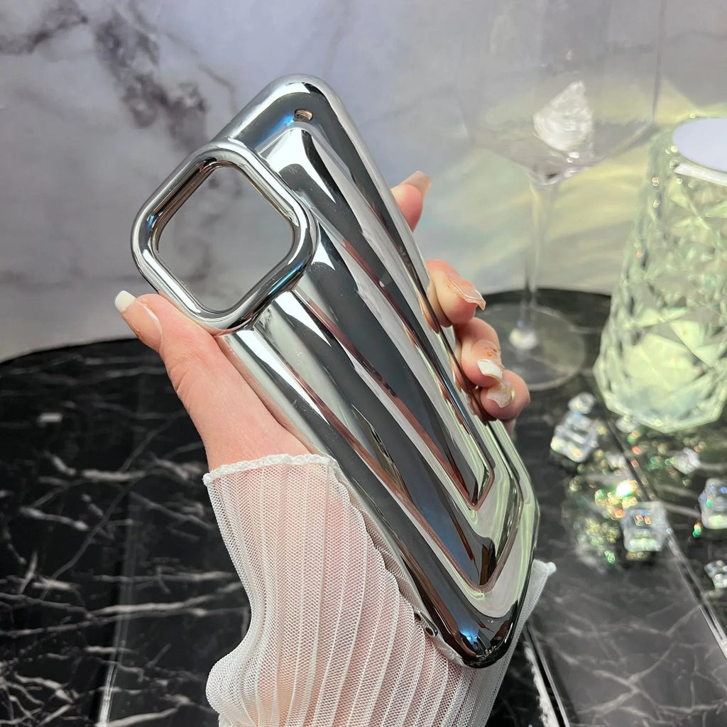 electroplated-stripe-iphone-case - Viexta
