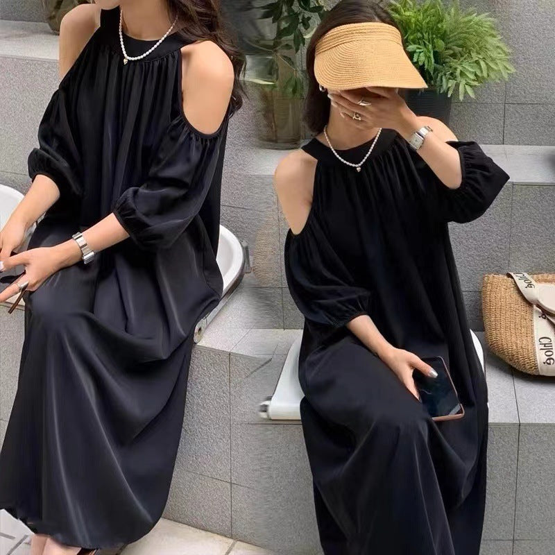 Temperamental Fairy Off-shoulder Puff Sleeve Dress