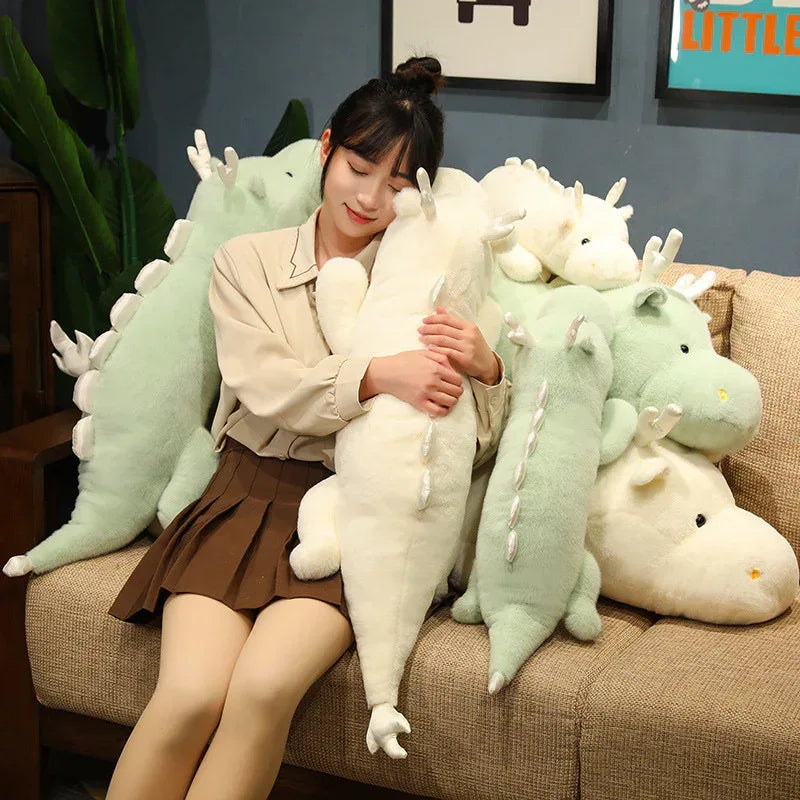White Dragon Pillow Plush Toy - Viexta