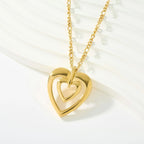 Ornament Stainless Steel Necklace - Viexta