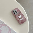 Pocket Card Holder Cartoon iPhone Case - Viexta