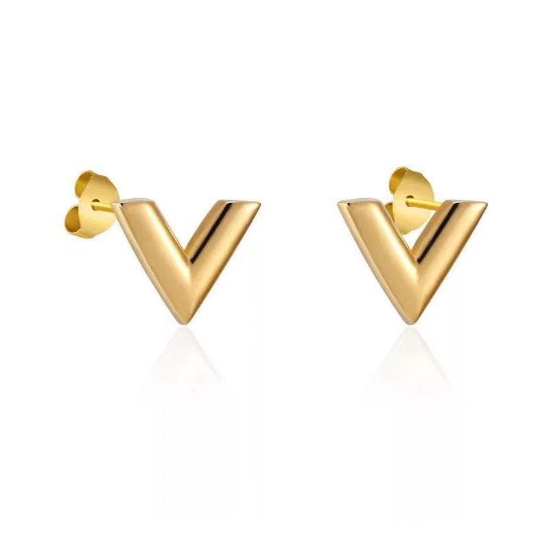 V-shaped Earrings