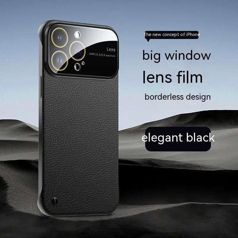 Frameless Lychee iPhone Case - Viexta
