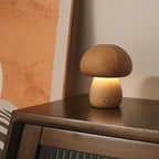 Wooden Cute Mushroom LED Night Light - Viexta