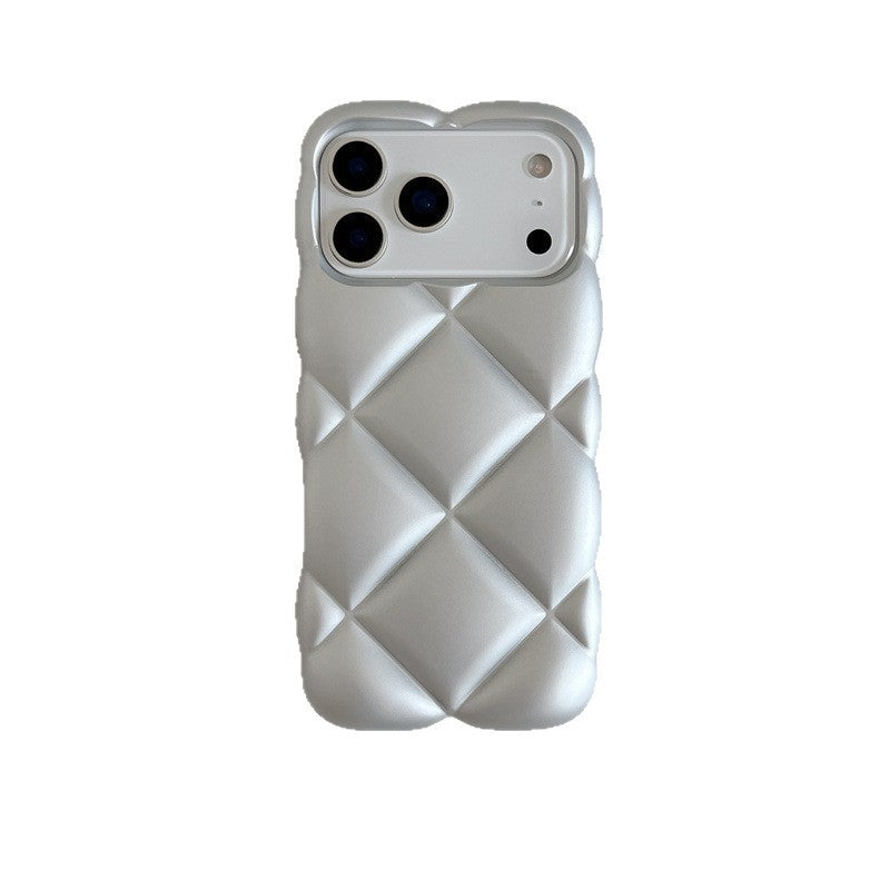 Leather Diamond Patterned Drop-proof iPhone Case