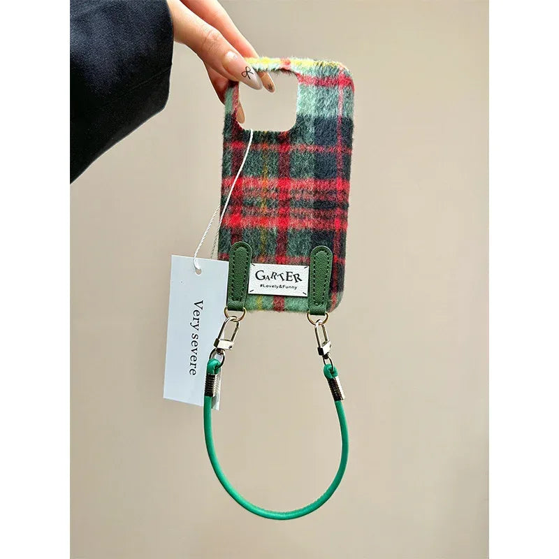 Flannel Contrast Color iPhone Case - Viexta
