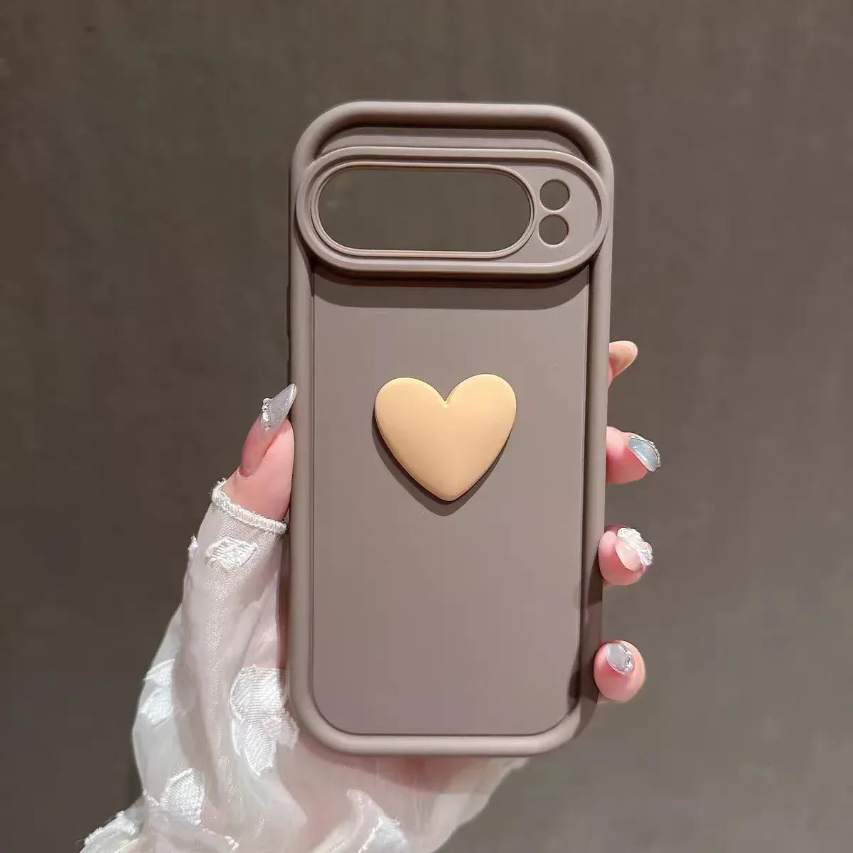 Three-dimensional Love Pixel Protective Case - Viexta
