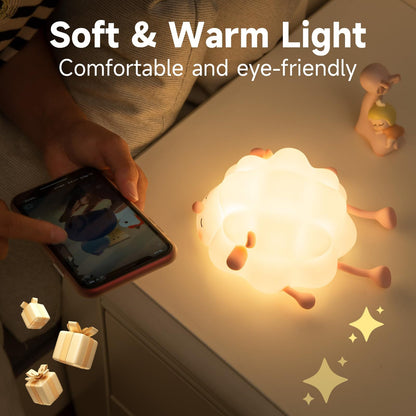 Cute Silicone Cartoon Night Light