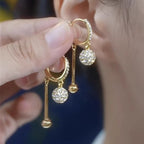 Champagne Cat's Eye Earrings