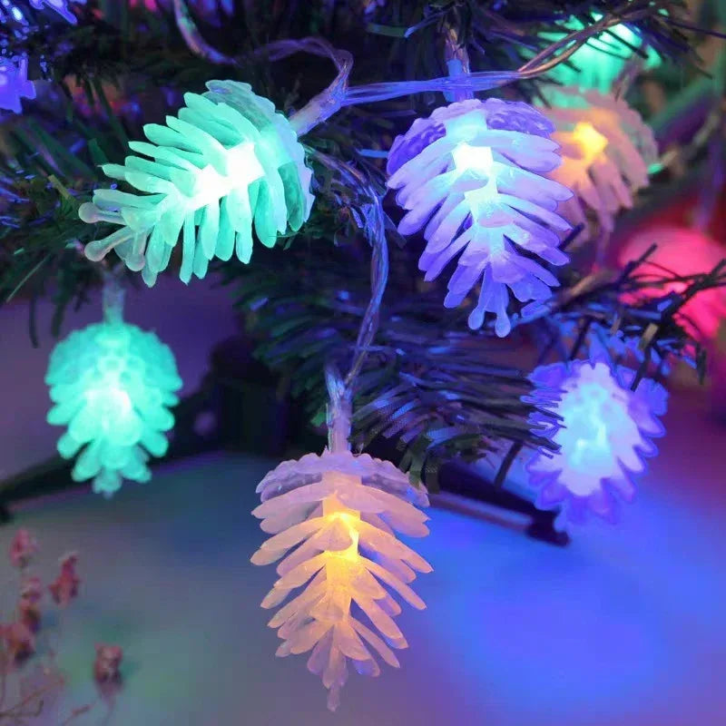 LED Simulation Transparent Pine Nut Light String - Viexta