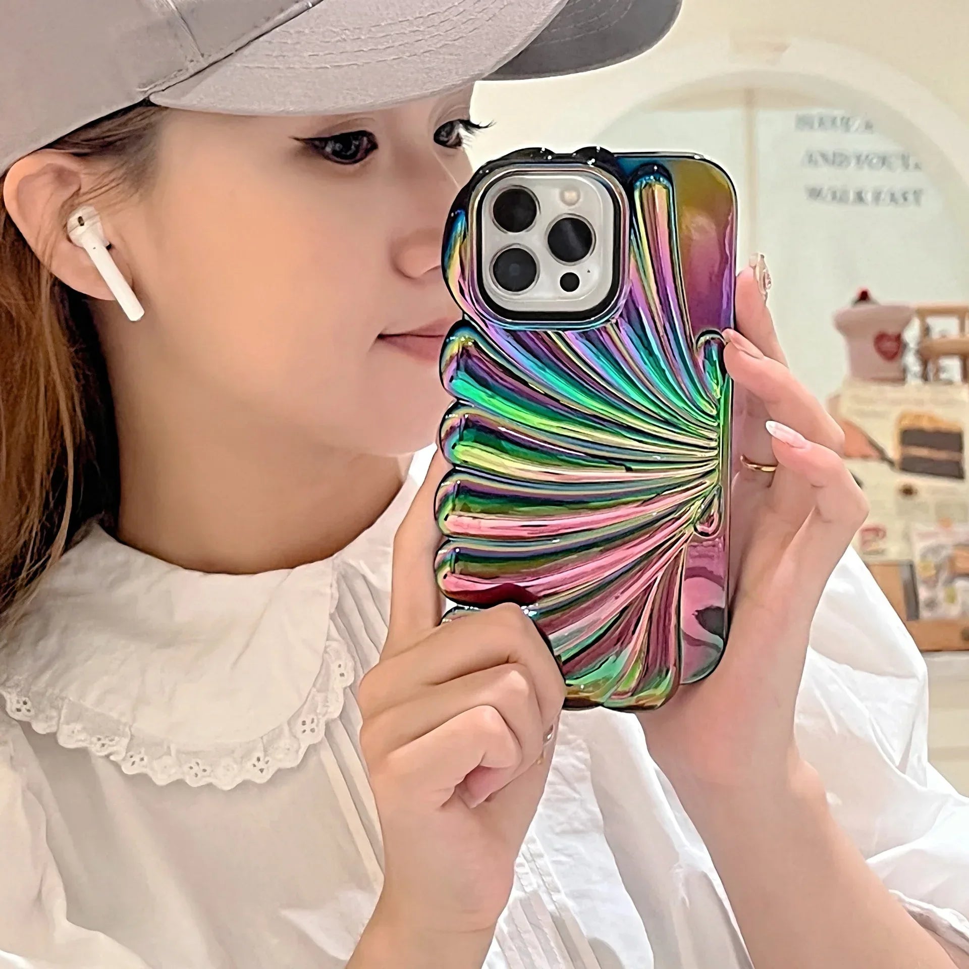 Colorful Laser Shell iPhone Case - Viexta