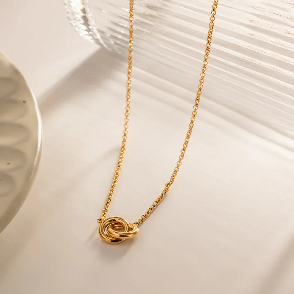 18k Fashionable All-match Necklace - Viexta