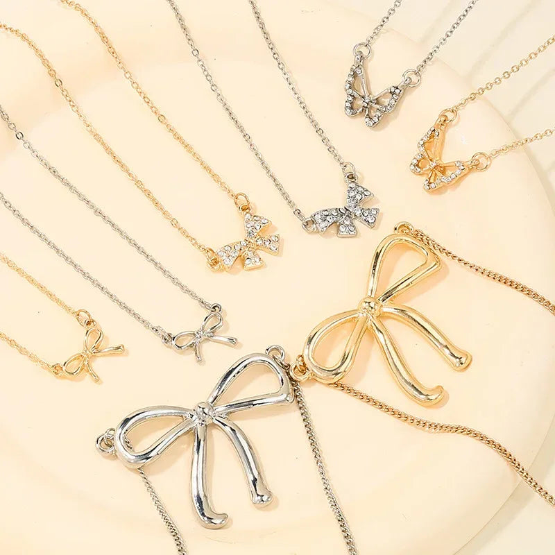 Luxury Bow Necklace - Viexta
